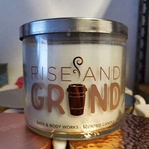 Bath and Body Works Rise and Grind Candle